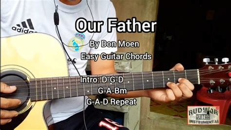 Our Father by Don Moen | Easy Guitar Chords Tutorial with lyrics - YouTube