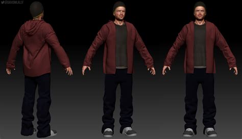 Jesse Pinkman (Breaking Bad) — polycount