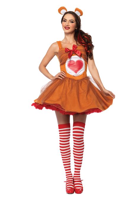 Adult Care Bears Tenderheart Bear Costume - Halloween Costumes