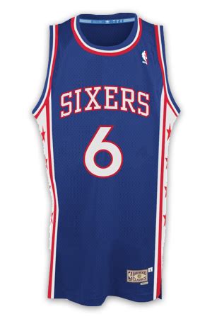 Philadelphia 76ers Jersey History - Jersey Museum