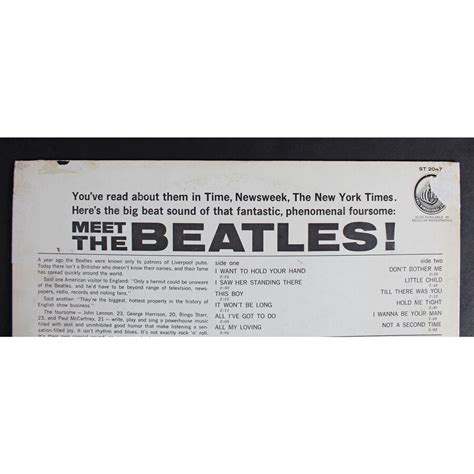 Beatles Past Masters Album Cover