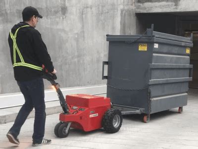 V-Move electric Dumpster Mover Waste Bin Tug | 6 models