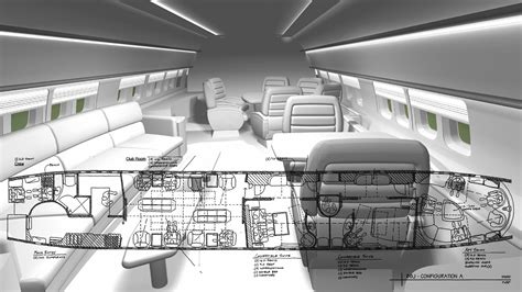 Boeing Business Jet Interiors - Robert Edson Swain Architecture + Design