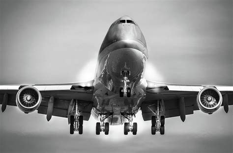 Airplane Aviation Aircraft Nursery Jumbo Jet Boeing 747 Wall Art Decor Picture Photograph by ...