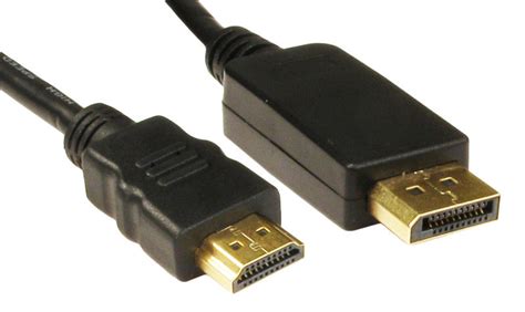 Display Port To HDMI Cable 2M | Ebuyer.com