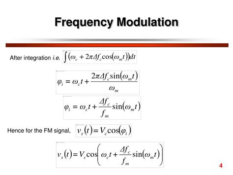 PPT - Angle Modulation – Frequency Modulation PowerPoint Presentation ...