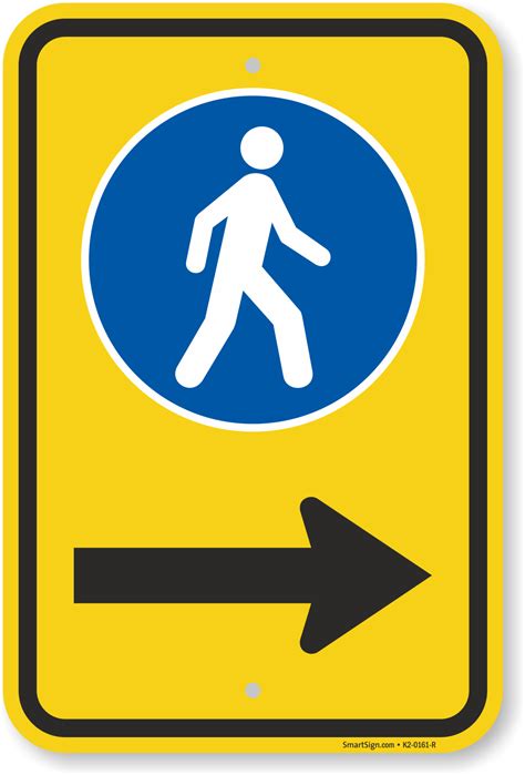 Pedestrian Crossing Sign Printable - Free Printable Templates
