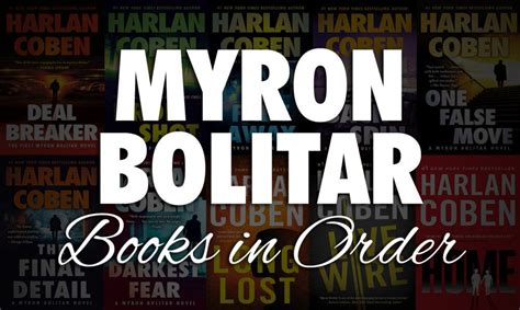 All 10+ Myron Bolitar Books in Order by Harlan Coben