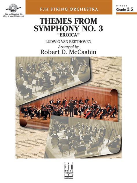 Themes from Symphony No. 3 "Eroica": String Orchestra Conductor Score ...