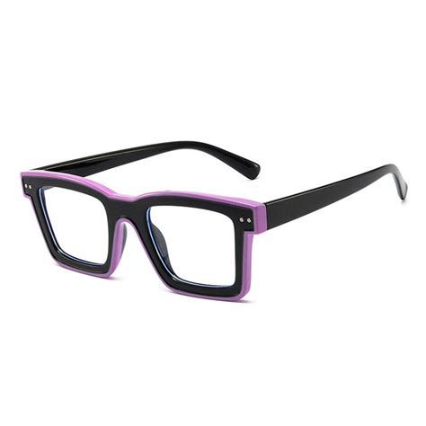 Bronte Square Black Glasses - Aoolia.com