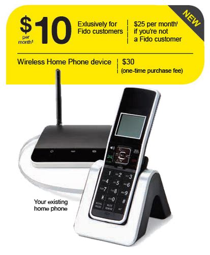 Rogers, Fido Launches Network-Based Wireless Home Phone Service • iPhone in Canada Blog