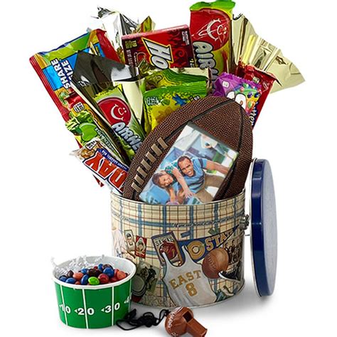 Sports Gift Baskets: Football Fan Sports Gift Basket | DIYGB