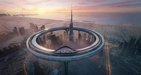 Dubai architects reveal plans for 550-metre-tall megastructure ...