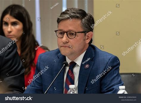 Congressman Mike Johnson R Attends House Stock Photo 2290525915 ...