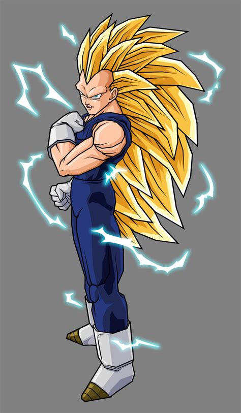 Vegeta SSJ3, Buu Saga by hsvhrt on DeviantArt