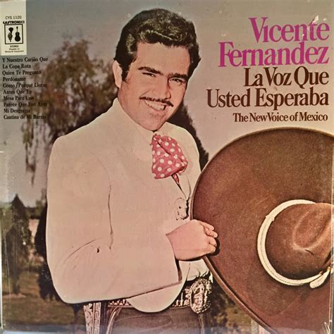 Vicente Fernandez - La Voz Que Usted Esperaba (1968, Vinyl) | Discogs