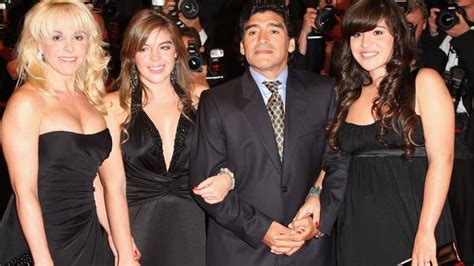 Diego Maradona family, children, net worth, fortune, court, daughter Dalma, Giannina