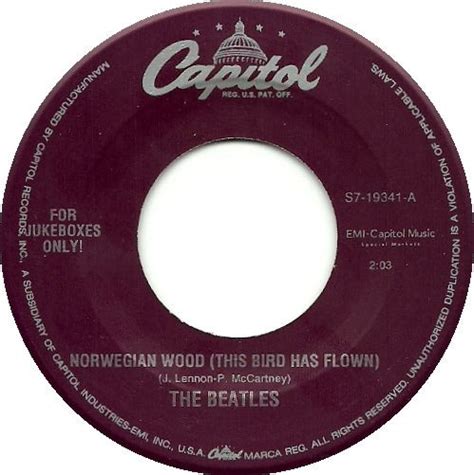 The Beatles – Norwegian Wood (This Bird Has Flown) (1996, Vinyl) - Discogs