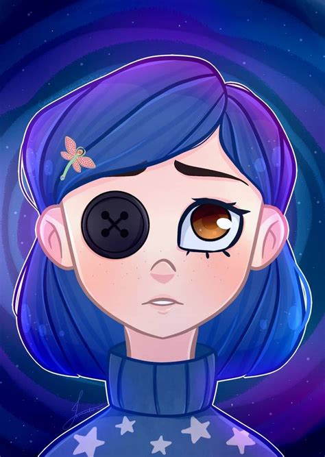 Coraline redraw (+SpeedPaint) by Carolina1358 on DeviantArt | Coraline art, Coraline drawing ...