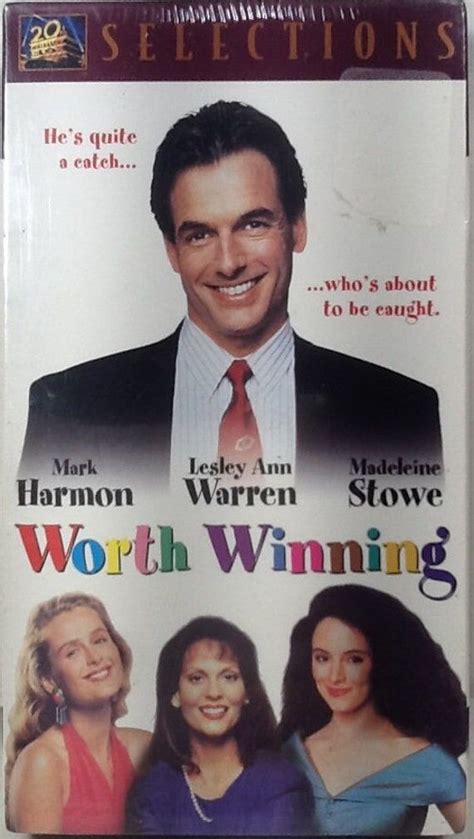 Vintage 1989 FACTORY SEALED Worth Winning VHS Mark Harmon - Etsy in ...