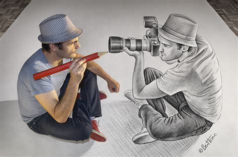 Ben Heine Art and Music Blog: Pencil Vs Camera - 73