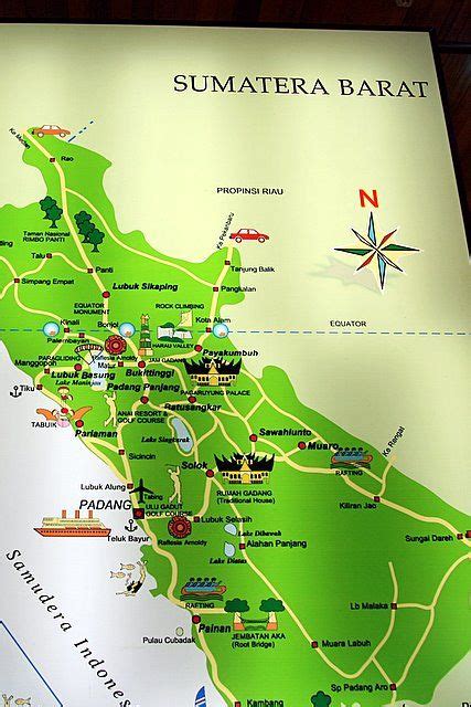 Peta Sumatra Barat Lengkap - Sejarah Kita
