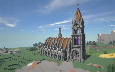 Minecraft Gothic Church : Minecraft