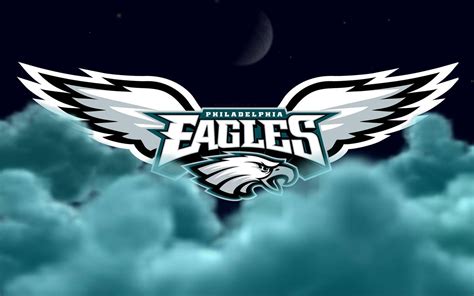 Download Philadelphia Eagles Logo With Wings Wallpaper | Wallpapers.com