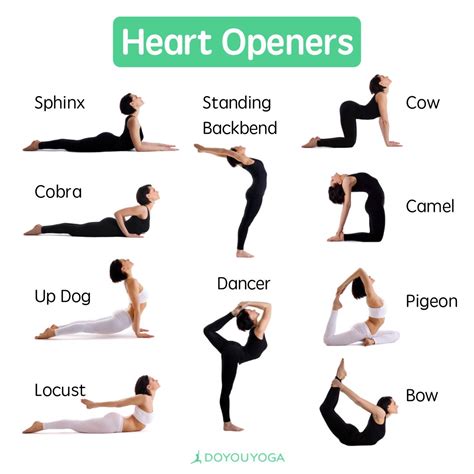 Heart Opening Yoga Poses For Beginners | Yoga Poses