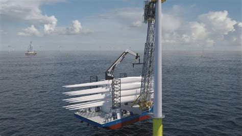 Blade Installation Vessel Could Solve Large Wind Turbine Challenges