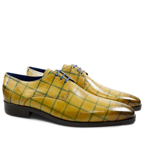 Lewis 13|Crust Cedro Check Bluette LS | Dress shoes men, Boots men, Brogue boots