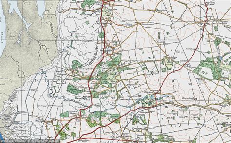 Historic Ordnance Survey Map of Sandringham, 1921