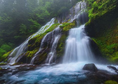 Into The Mist | Landscape scenery, Waterfall, Waterfall wall art