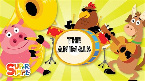 The Animals On The Farm | Animals and Farm Song for Kids | Super Simple Songs - YouTube