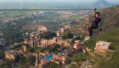 Private tour Neemrana Fort Palace with Zip-lining $275 - Be Bold, Be Booqify - tours and tour ...