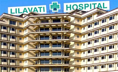 Lilavati Hospital & Research Centre,A/791, Bandra Reclamation-Bandra West, Mumbai-400053 ...