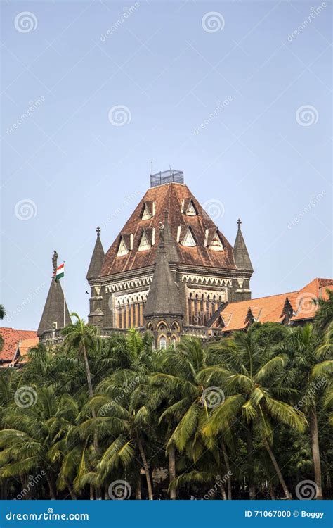 Building of Bombay High Court in Mumbai, India Stock Photo - Image of ...