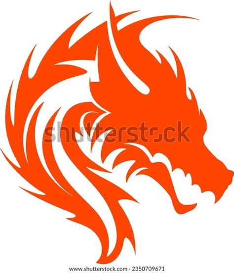 Dragon Isolated Vector Silhouette Icon Stock Vector (Royalty Free) 2350709671 | Shutterstock