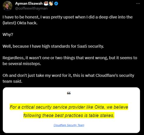 Okta and its delayed response to a security breach