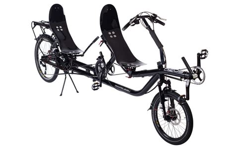 Twin 20/26" tandem recumbent bike | Build your own | AZUB recumbents