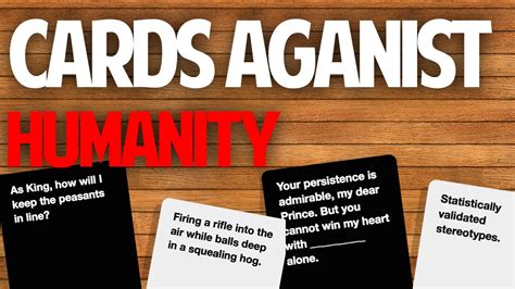 Cards Against Humanity - Online Game W/ Friends #1 - YouTube