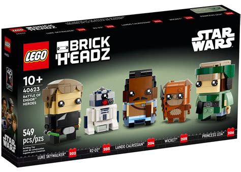 LEGO Brickheadz Star Wars Battle of Endor Heroes Set 40623 - US