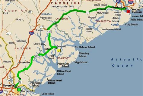 Map of the Lowcountry. See Colleton County? Yep, my famly hails from ...