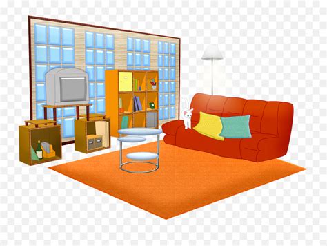 Living Room Windows Sofa - Living Room Png,Living Room Png - free ...