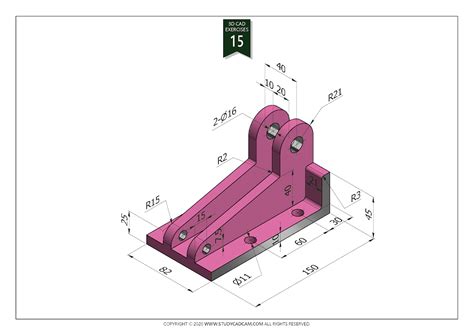 Autocad 3D Modeling Exercises