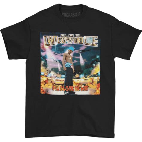 Lil Wayne Tha Block Is Hot T-shirt 401429 | Rockabilia Merch Store