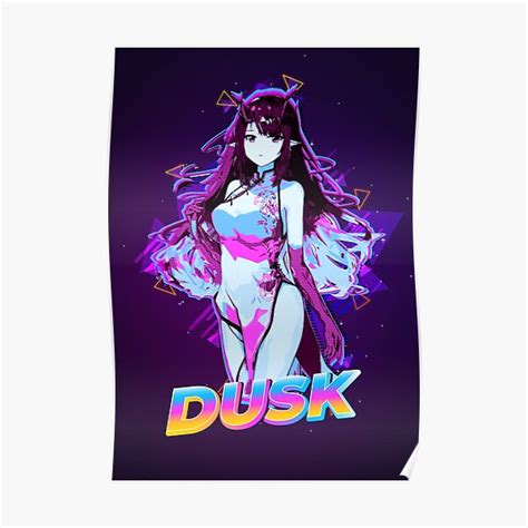 "Dusk | Arknights" Poster for Sale by PurpleStudio6 | Redbubble