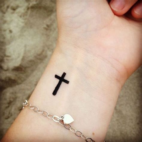 Cross Tattoos on Wrist Designs, Ideas and Meaning - Tattoos For You