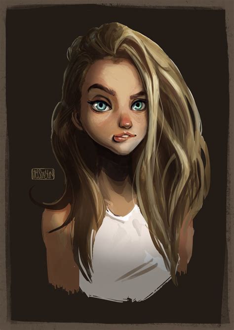 Practice, Shu Yun Hei | Cartoon style drawing, Cartoon girl drawing ...