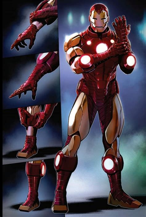 New sneak peek at Iron Man (2020) #1 and the new armor : r/ironman